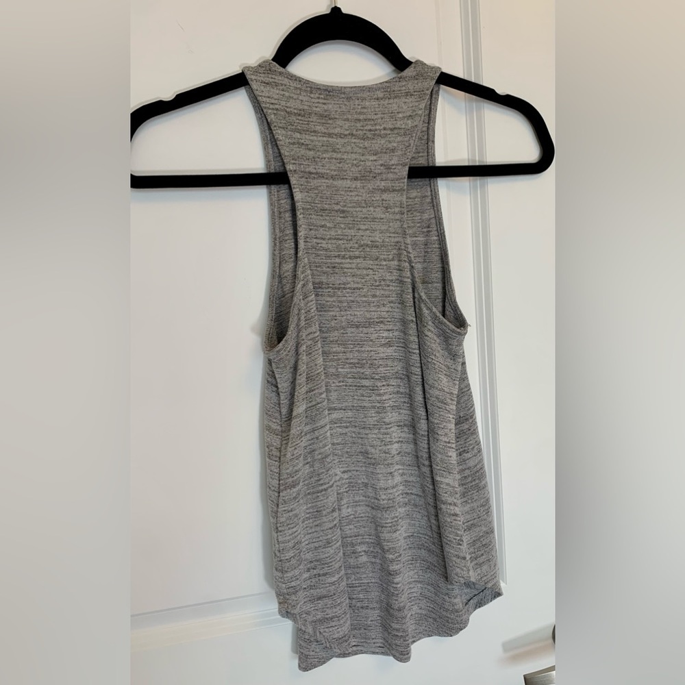 Light Heathered-Grey Tank  Top - Picture 2 of 4